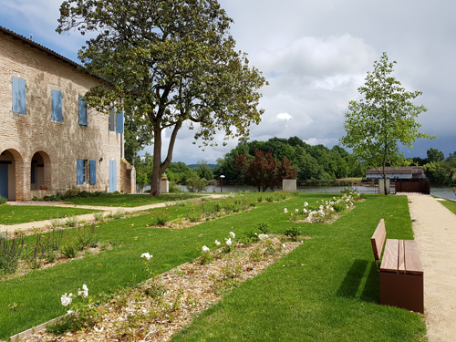 Aménagement du centre bourg de Fongrave © CAUE47